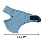 Size illustration of the big size face mask with eye shield