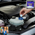 Effervescent tablet for car windshield cleaning and clarity