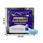 Car washer fluid tablet for clean, streak-free windshields