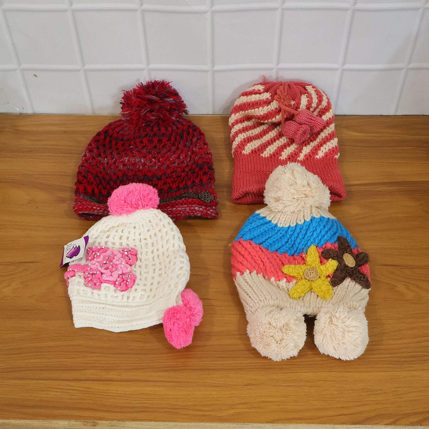 Warm wool cap perfect for cold weather and winter outings
