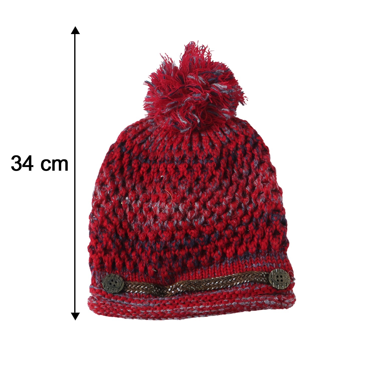 Lightweight cozy woolen hat for winter trips