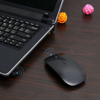 Detailed view of the Compshop Wireless Mouse specifications, including dimensions and features.
