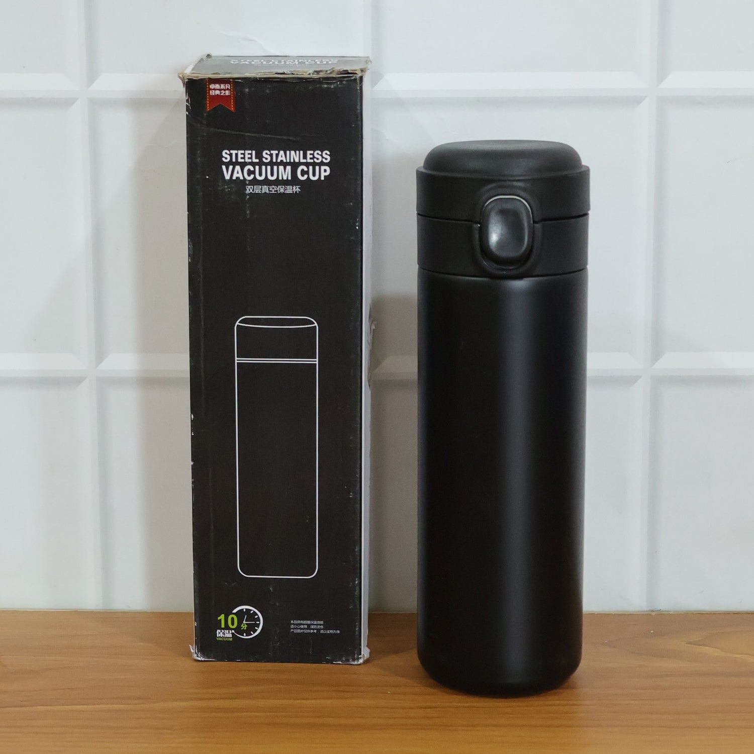 Portable stainless steel bottle for office and travel