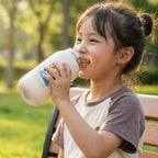 Kids school water bottle steel with easy grip