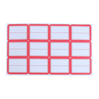 Office writable label sheets to label folders and office supplies