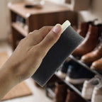 Instant shine footwear tool for quick touch-up