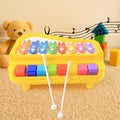 Baby Musical Toy Piano with colorful keys and xylophone bars