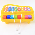 Kids musical instrument toy featuring piano and xylophone sounds