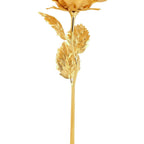 Artificial golden rose mix color set, ideal for decoration purposes