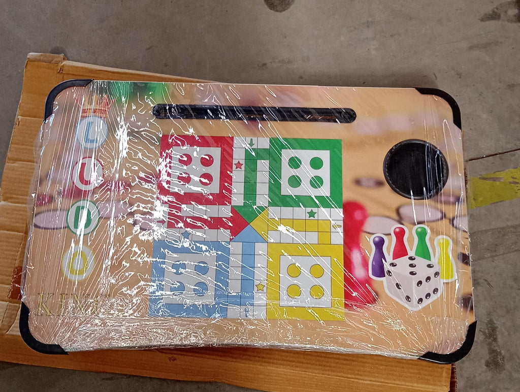 Versatile Ludo-themed study table providing a dedicated space for children's learning.