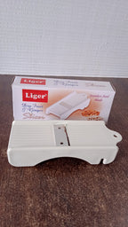 Dry fruit slicer by Liger featuring sharp stainless steel blade for kitchen