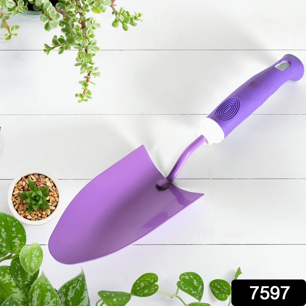 Ergonomic garden trowel from the tool kit, perfect for digging and planting.