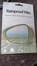 Anti-scratch and waterproof film applied to car mirrors and side windows