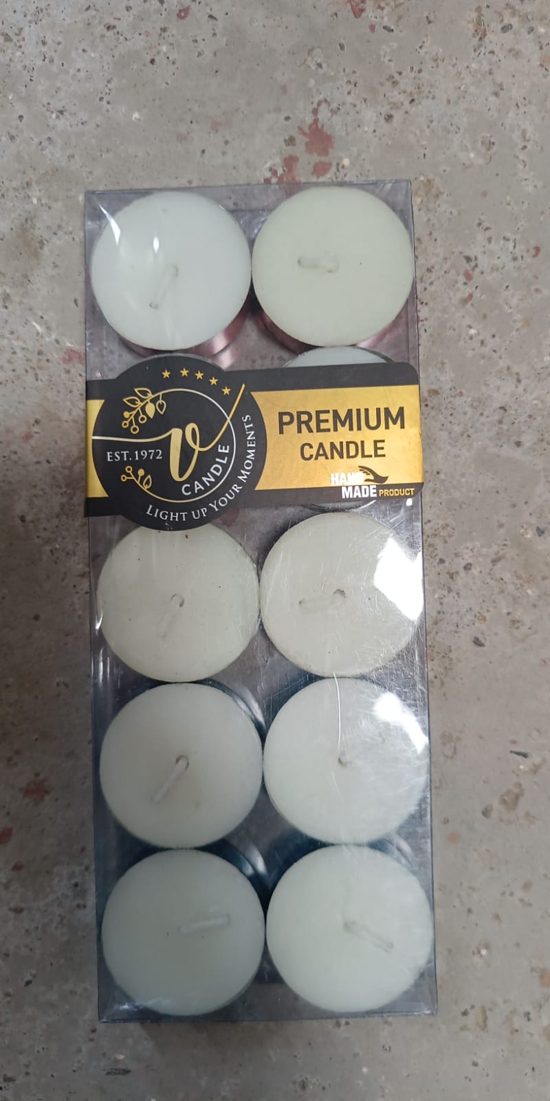Assortment of vibrant decorative candles ready for gifting or decor.