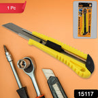 Heavy Duty Cutter Knife with a sturdy handle and retractable blade.