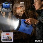 High-power LED search light with focused beam