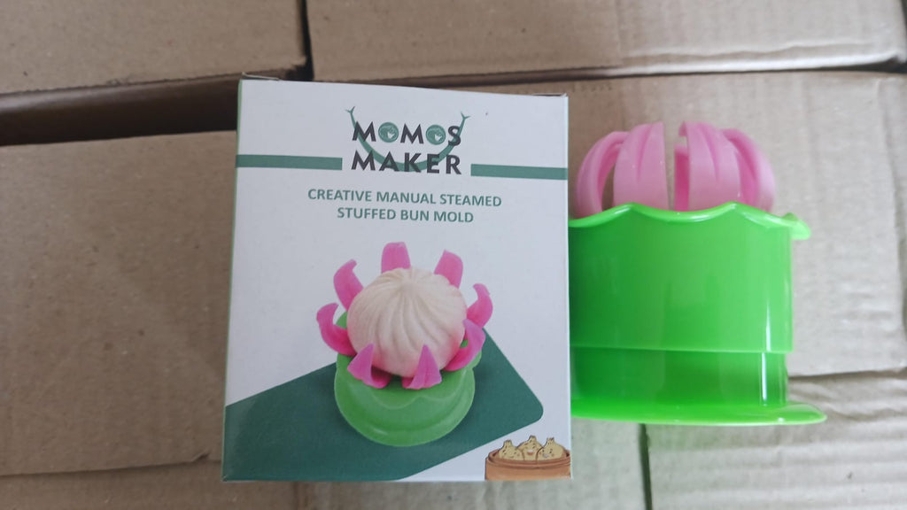 All components of the Momos Maker and dumpling tool set laid out.