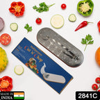 Ergonomic steel vegetable cutter, perfect for fruit and vegetable cutting.