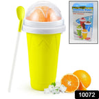 Double layer Frozen Smoothies Maker Cup ready for use.