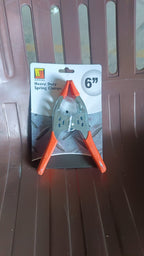 Side profile of the 6-inch metal spring clamp, showing its powerful spring mechanism.