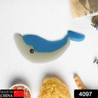 High-quality Dolfin sponge demonstrating its flexibility and strong cleaning material.