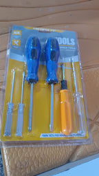 Storage case for 6-in-1 Multi Screwdriver Kit with ergonomic grip