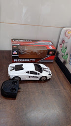 Remote Control Car fast action shot demonstrating 4-way control movement