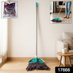 Close-up of twist mop cotton yarn floor cleaning head