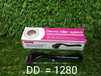 Derma roller shown as a tool for promoting healthy hair regrowth on the scalp.