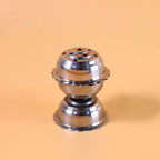 Durable stainless steel agarbatti stand with multiple slots.