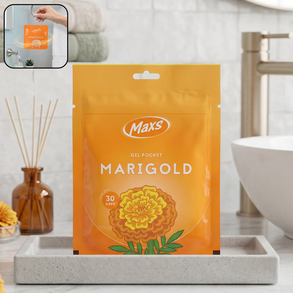 Maxs marigold gel freshener for home & car