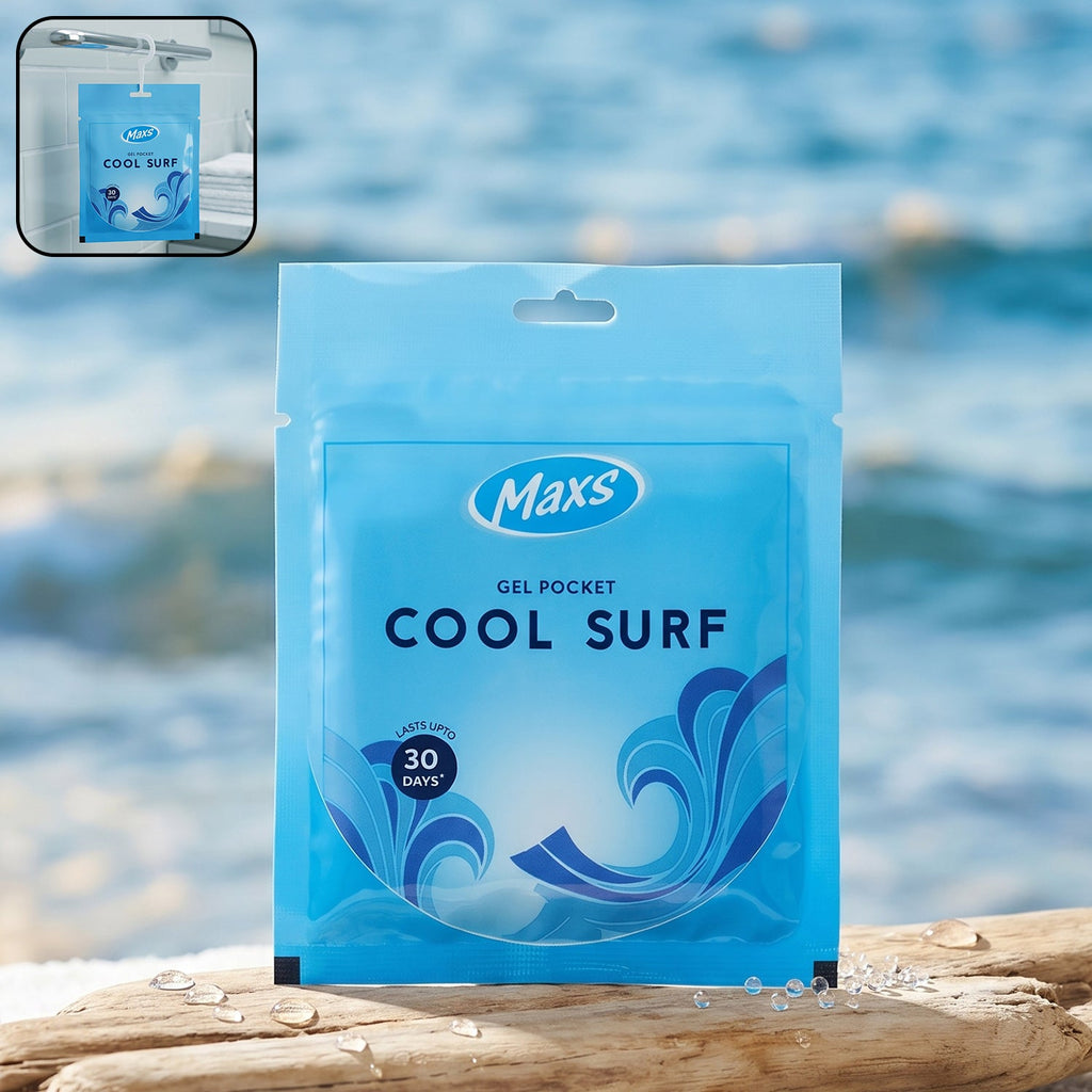 Maxs Marigold gel freshener with long-lasting fragrance