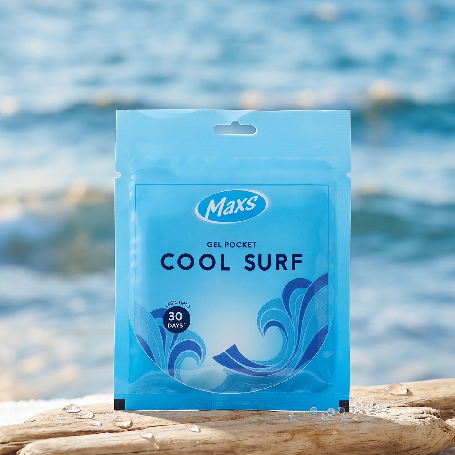 Compact design of Maxs gel air freshener
