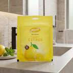 Close-up of Maxs gel air freshener product