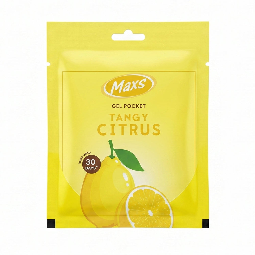 Maxs Marigold Gel Pocket Air Freshener for room and car freshness
