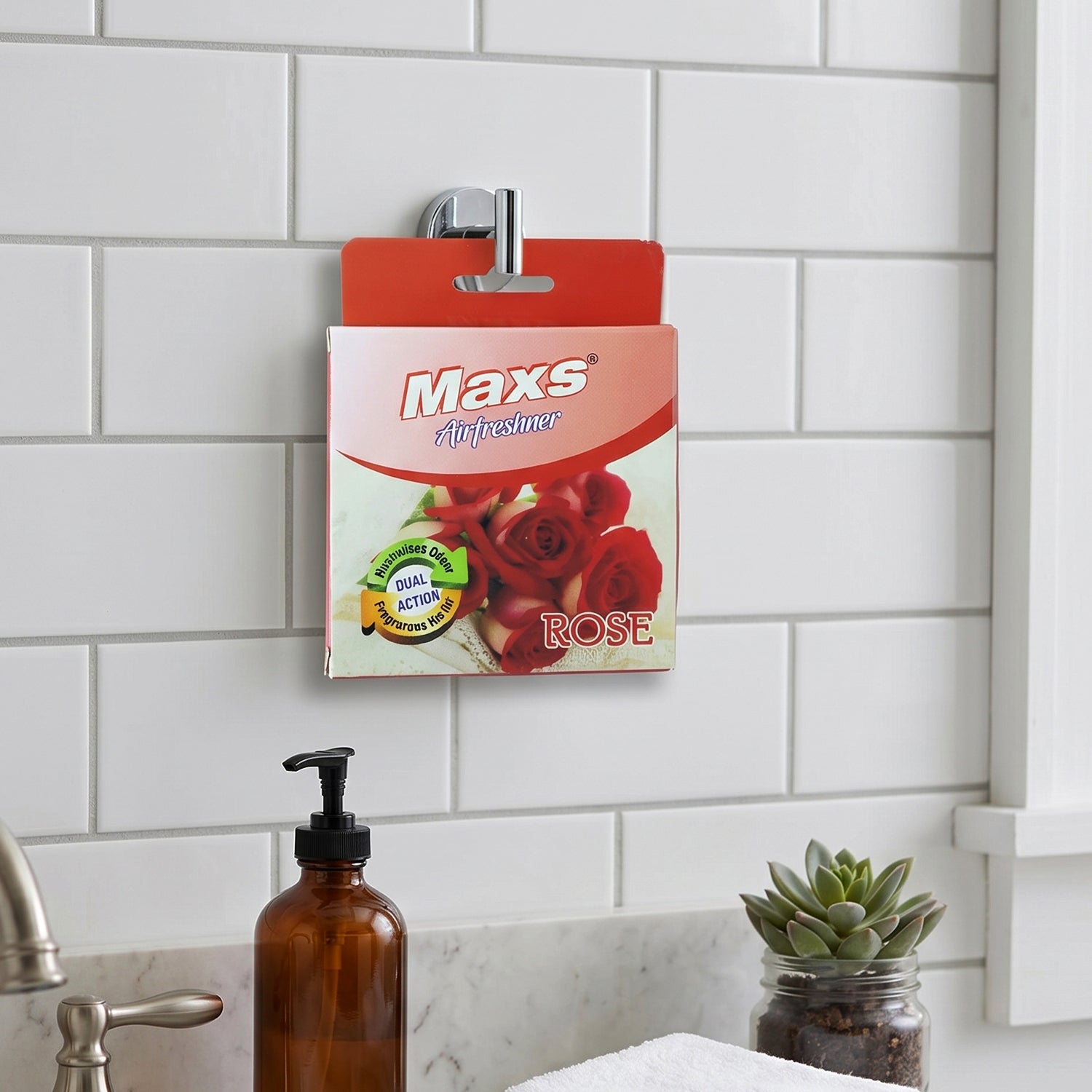 Bathroom air freshener solid fragrance blocks