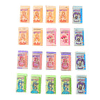 Stylish fruit-shaped eraser pack included in the 20 pc set