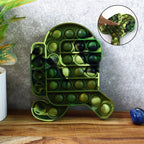 Premium cartoon shape silicone Pop It Fidget Toy designed for stress relief