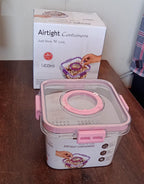A 1400ML plastic food container used for efficient meal prep and storage.
