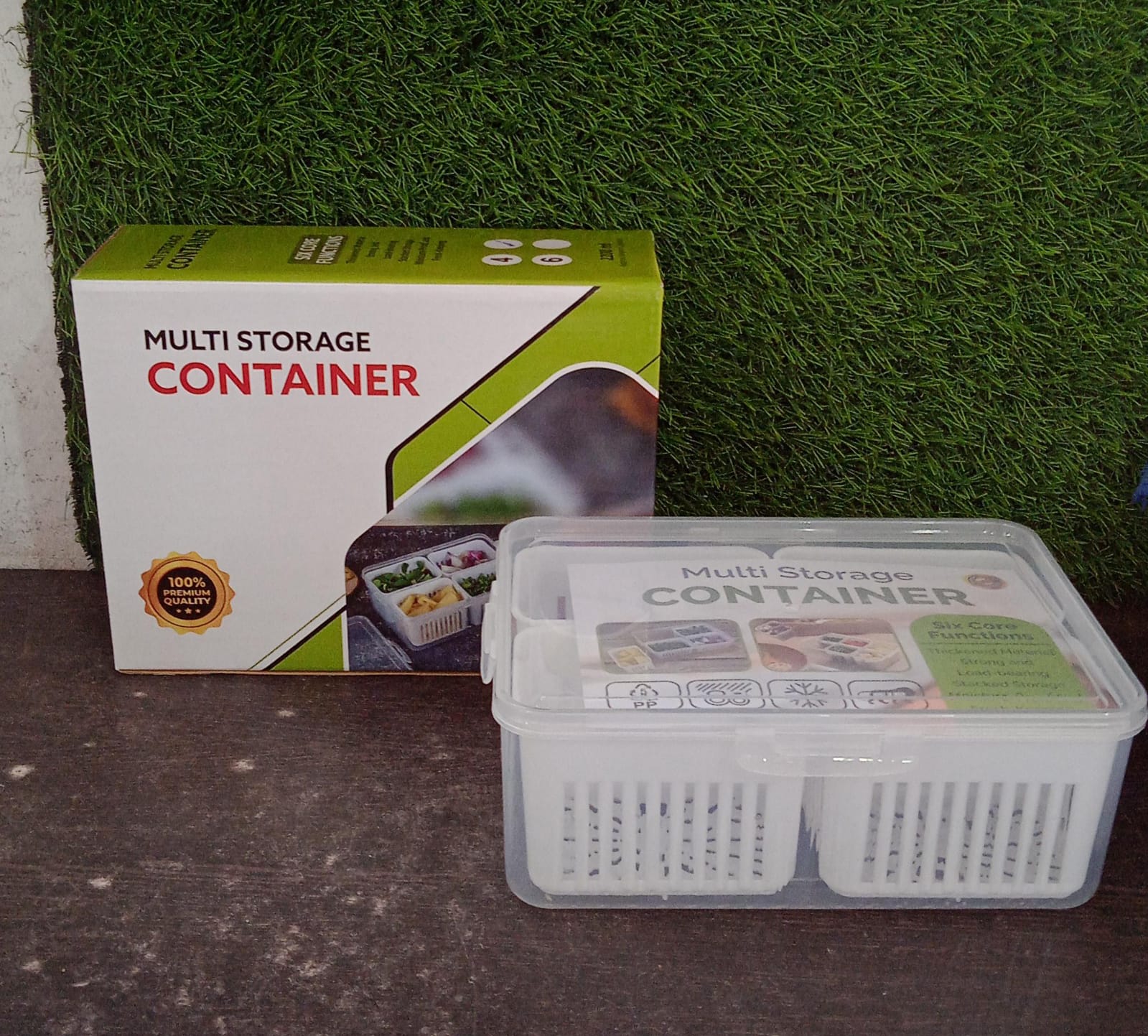 Fridge Storage Box – Airtight Food & Veggie Organizer | Tidy Table