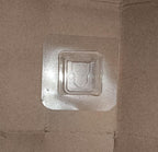 The durable self-adhesive wall hook designed for damage-free hanging.