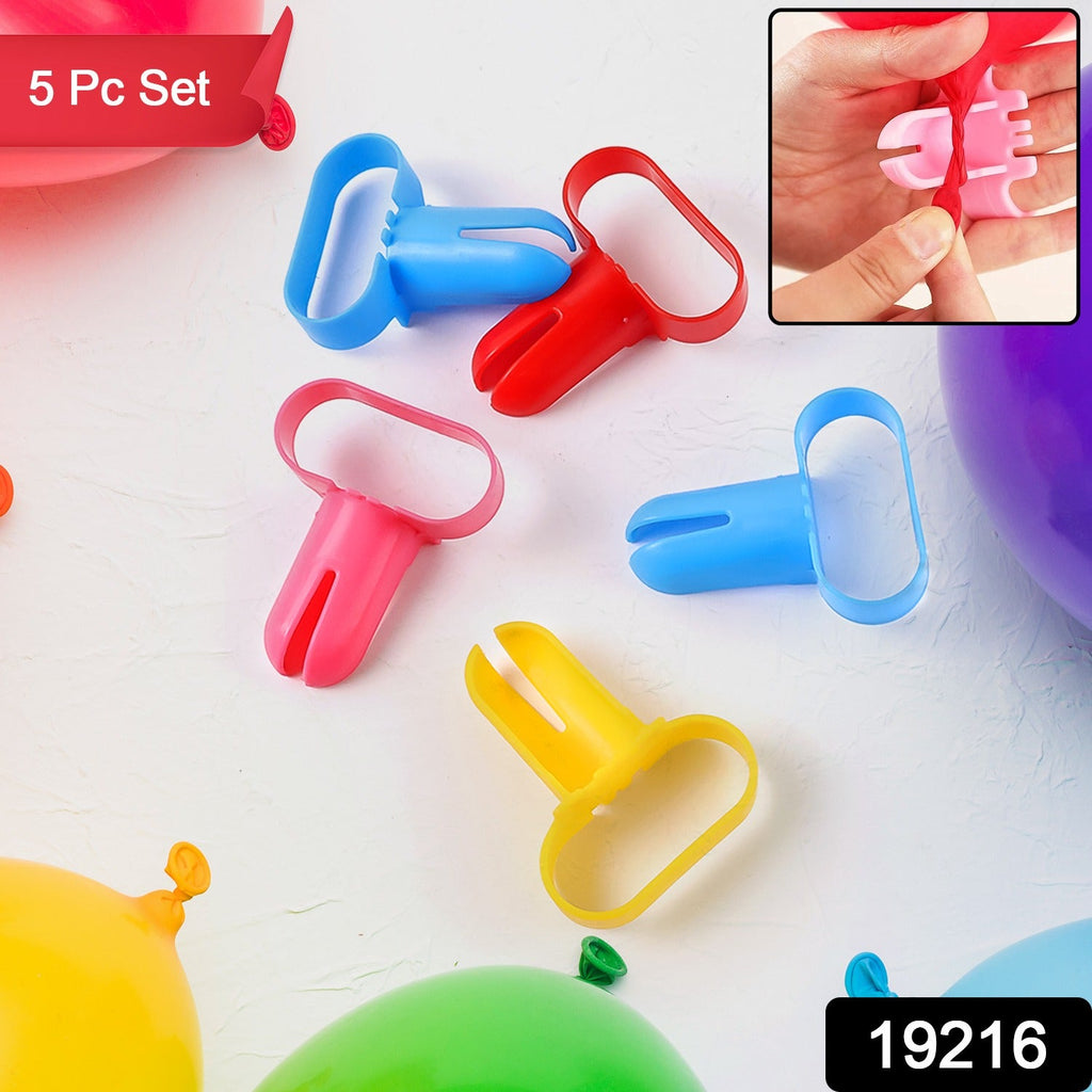 Complete balloon tying helper set for birthday party decorations
