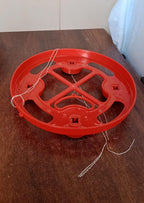 Gas cylinder trolley with ergonomic handle for easy movement of LPG cylinders