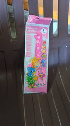 Packaging box for giraffe ruler set showing product branding and design