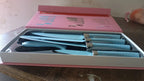 Quickslice Chef Knife Set displayed in its packaging, ready for gifting or use.