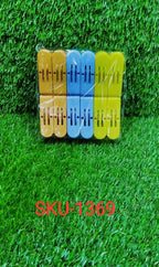 Everyday use multicolour plastic laundry clips, perfect for Indian households.