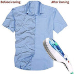Close-up of the Portable Garment Steamer's water tank and compact design.