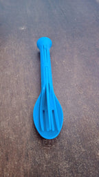 The full portable reusable travel cutlery set, highlighting its convenience for on-the-go dining.