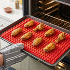 Durable silicone baking mats with even heat distribution