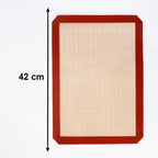 High-temperature resistant silicone baking mats for kitchen use